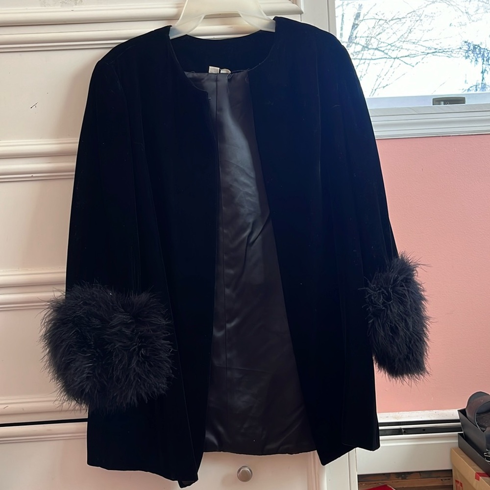 Vintage velvet coat